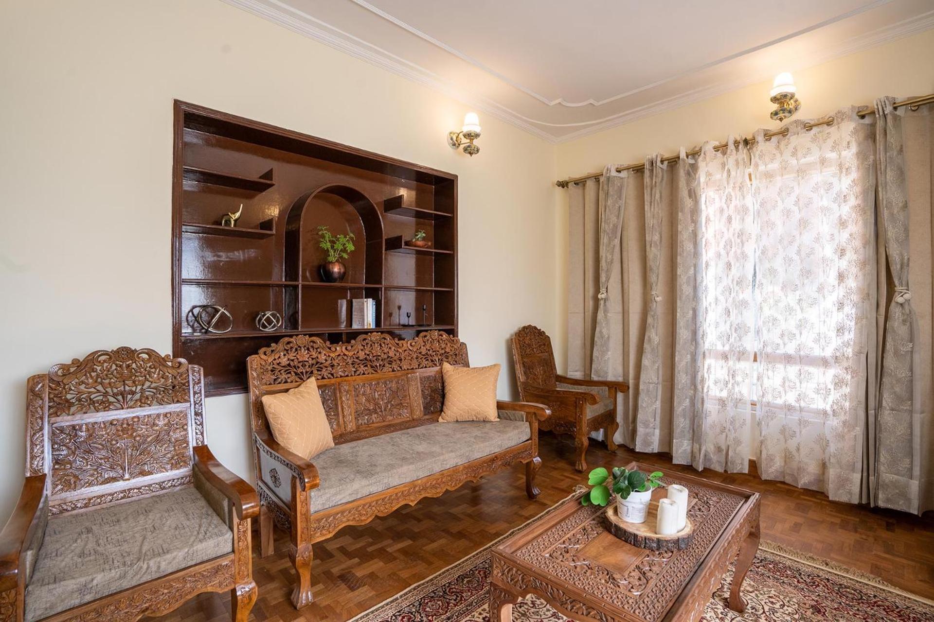 Srīnagar Stayvista At Pinewood Villa - Pet Friendly Villa With Lawn & Pool Table מראה חיצוני תמונה